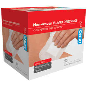 AEROFOAM PLUS Adhesive Foam Dressings 10 x 10cm Box/2